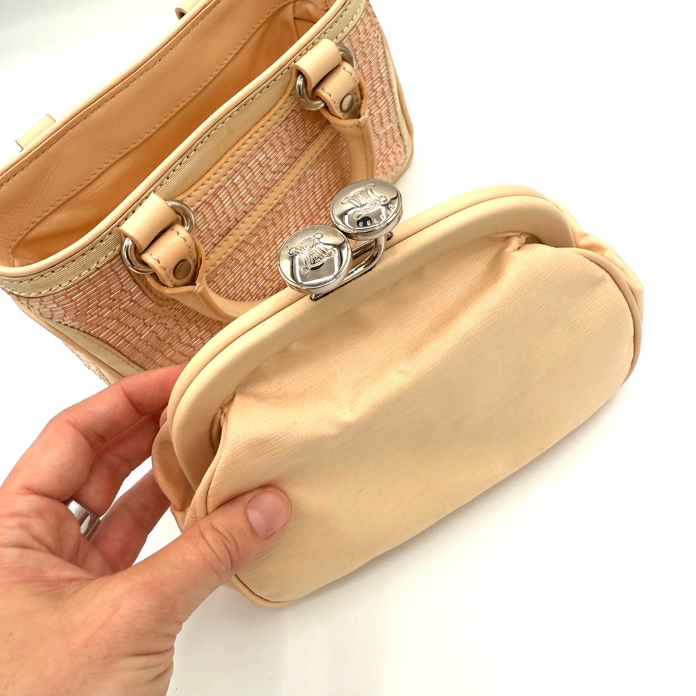 Celine Pink Beaded Micro Boogie Bag - Picture 10 of 16